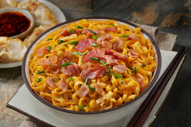 istock The viral Spicy Chicken Carbonara Ramen 2155622792