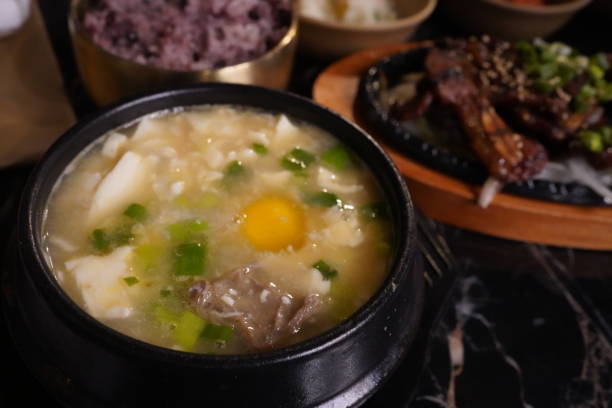 istock Korean Soft Tofu Soup (soondubu) 2155624763