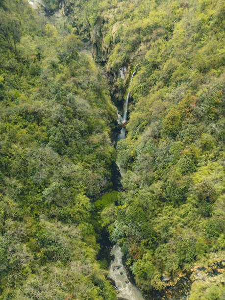 waterfall in nepal, best waterfall, waterfall during annapurna base cam trek