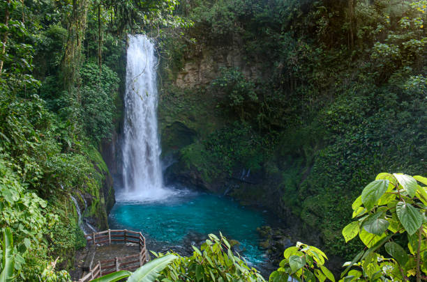 istock La Paz waterfalls in Costa Rica 2155625519