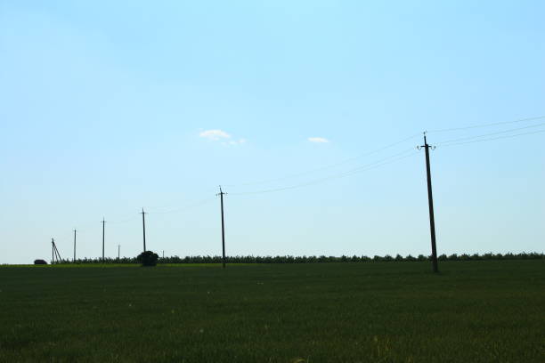 istock A field with power lines with Codrington Wind Farm in the background 2155634299