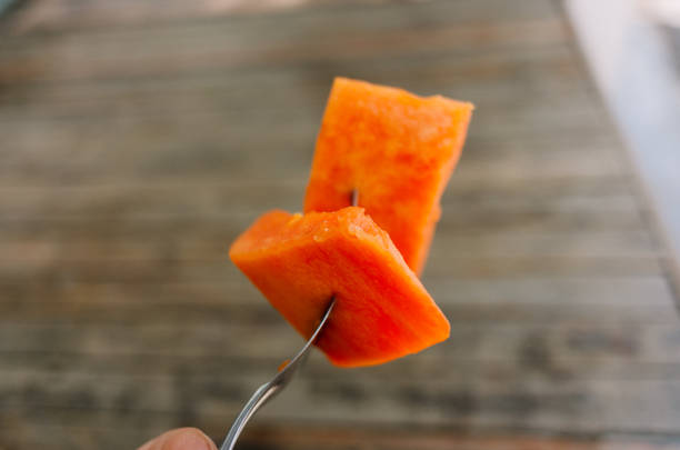 red sweet papaya