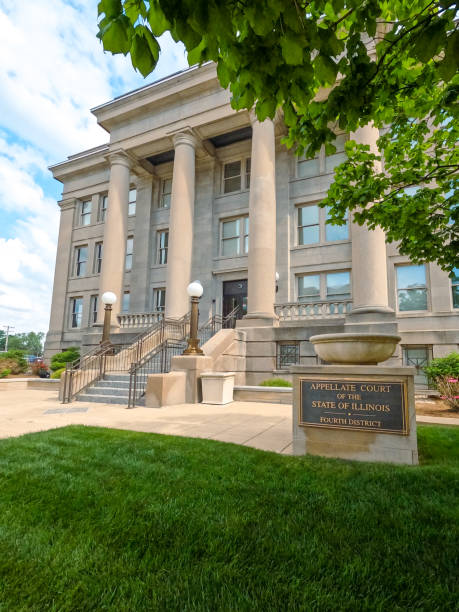 istock Appellate Courthouse of the State of Illinois Fourth District Front Facade 2155646562