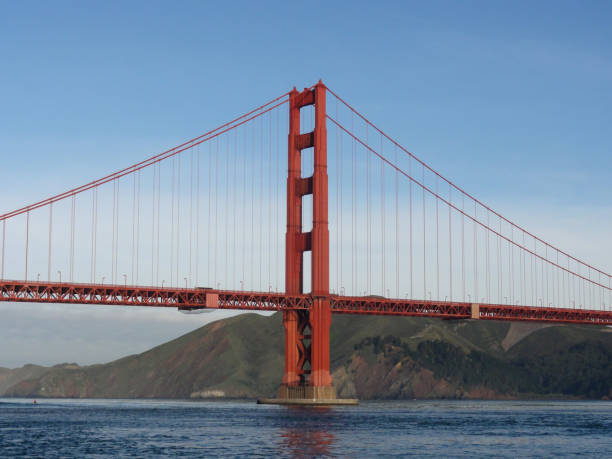 istock Majestic Golden Gate Bridge Spanning Across the San Francisco Bay 2155648484