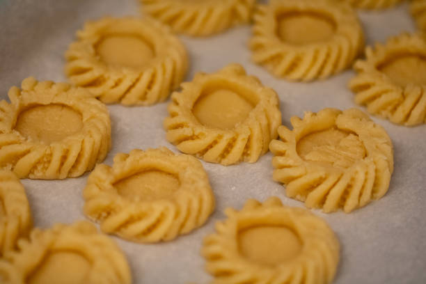 Sugar Cookies to Be Filled in the Center