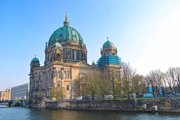 Berlin Cathedral, Schlossplatz. Palace Square or Castle Square Protestant Church