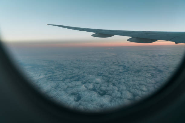 istock Flying above sea of clouds 2155662598