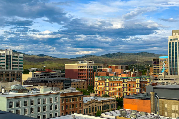 istock Downtown Boise, Idaho and the foothills 2155674064