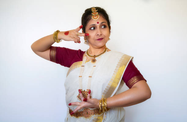 Dancers performing in the annual India Day Parade in New York City.