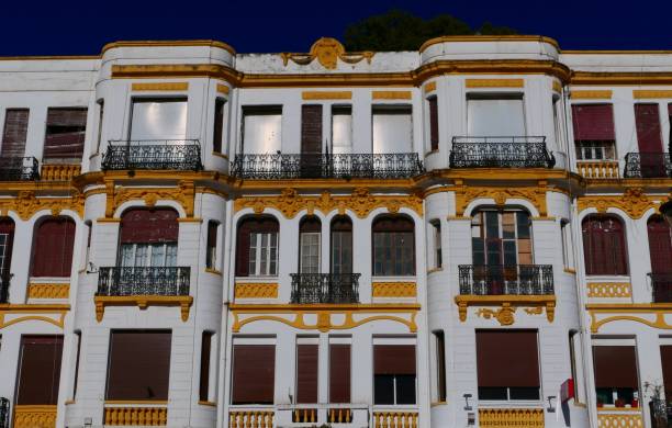 istock Building on the seafront in Tangier, Morocco 2155675640