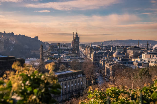 istock View of Edinburgh from Calton hill 2155680374