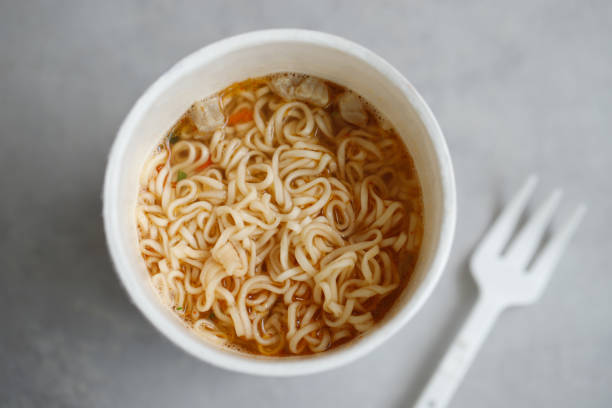 istock Instant noodles lack nutrients and are high in sodium. 2155685106