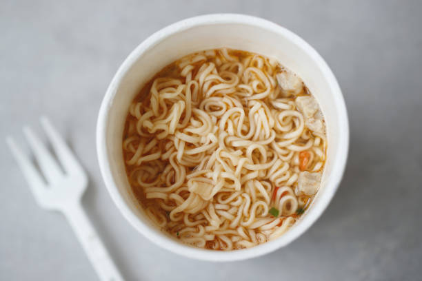 istock Instant noodles lack nutrients and are high in sodium. 2155685115