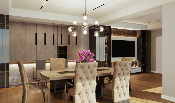 istock Design of a modern apartment 2155686958