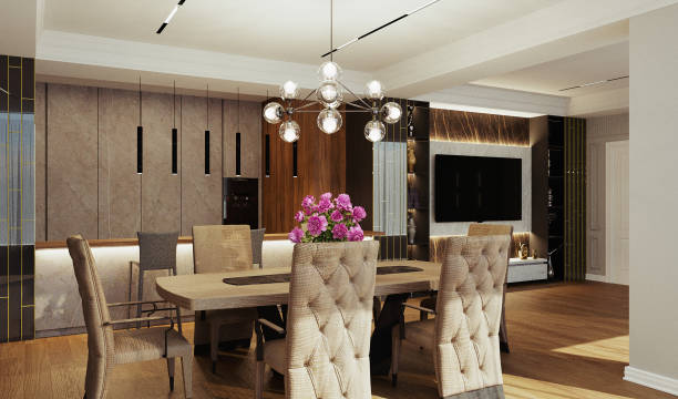 istock Design of a modern apartment 2155686984