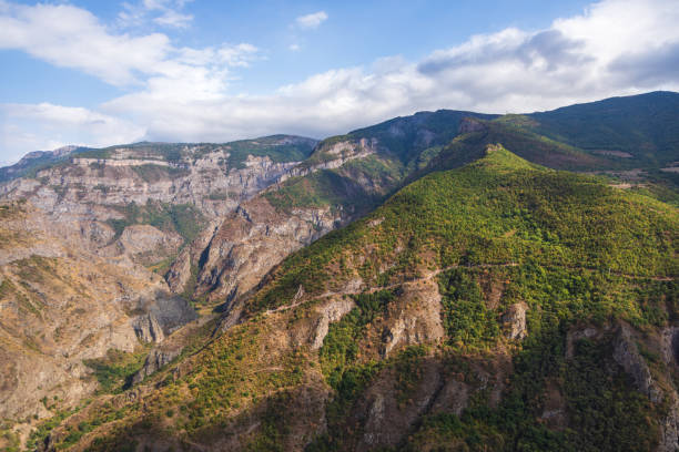 istock Beautiful view on the Caucasus mountains. Tatev, Armenia. 2155695540