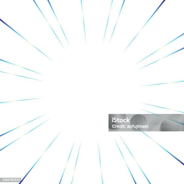 Sparkling Blue Gradient Focus Line Materials Stock Illustration ...