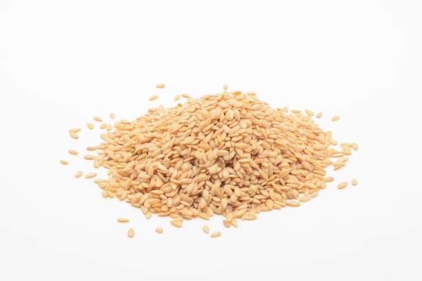 istock Golden flax seeds 2155703717