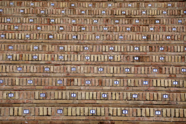 Outdoor stone seating in the port of Bermeo