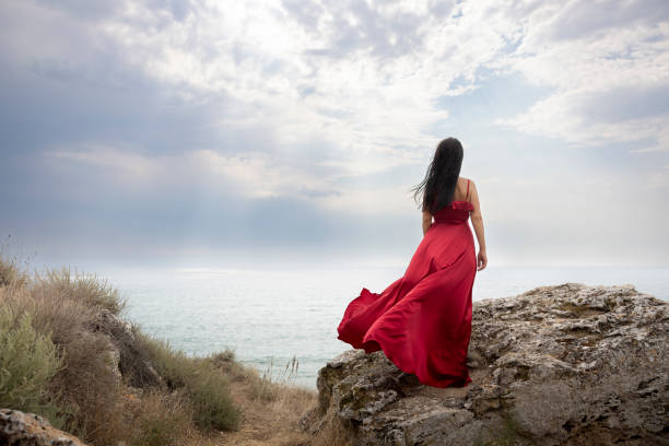 istock The Red Dress Romance 2155713863
