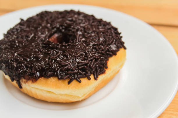 Donuts with Chocolate Topping
