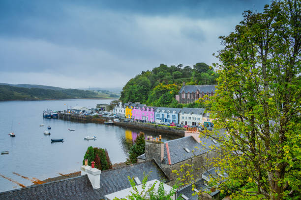 istock View on Portree, Isle of Skye, Scotland 2155726643