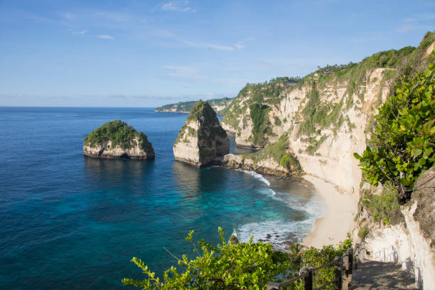 istock Beautiful view of Diamond Beach on Penida Island 2155727954