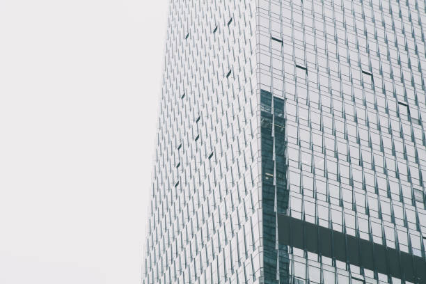 Facade of office building
