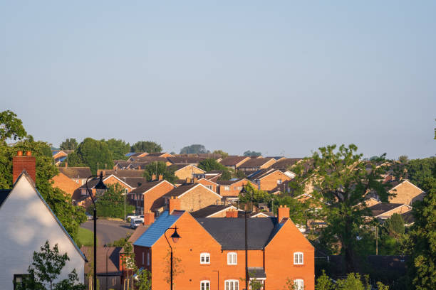 istock New build house development estate in england uk 2155731955