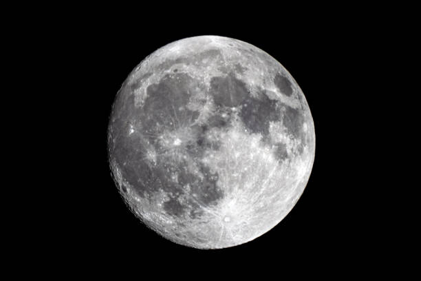 istock Detailed Full Moon Against Night Sky 2155742995