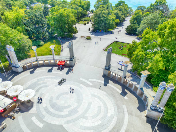 The amphitheatre at the The Blood Compact Heritage Site in Bohol. Beside the Sandugo sculpture by Napoleon Abueva.
