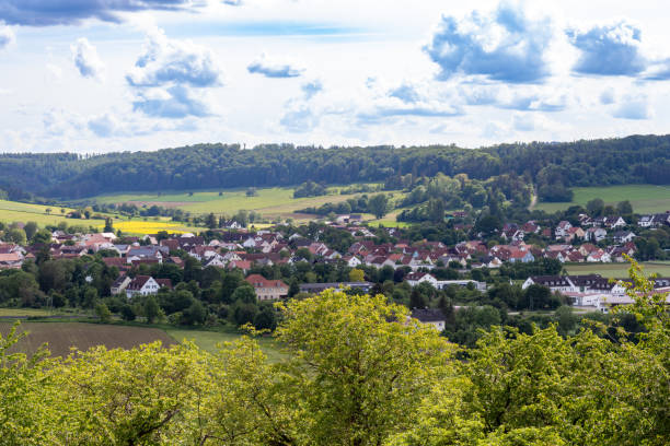 istock View of Wettelsheim, Treuchtlingen, Germany 2155747572