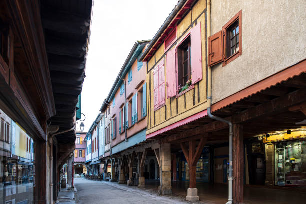 istock Medieval houses in France 2155750052