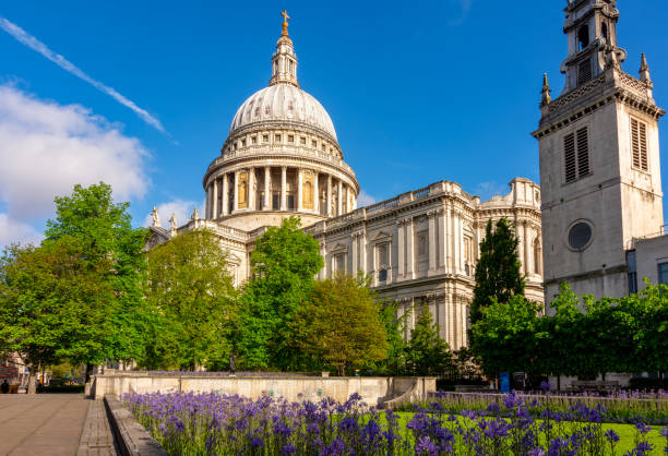 istock St. Paul's cathedral in spring, London, UK 2155758572