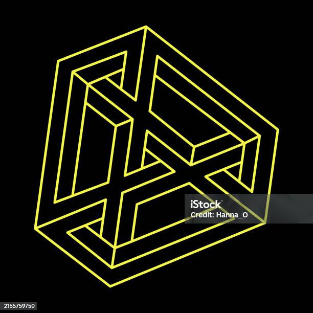 Impossible Line Impossible Element Line Design Impossible Shapes Optical Illusion ...