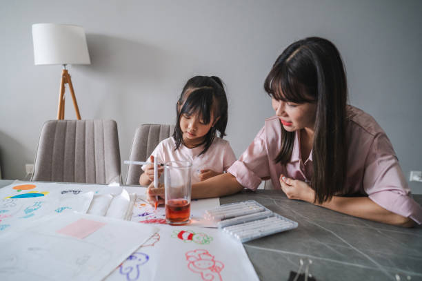 istock Drawing Together: A Mother's Love and a Daughter's Imagination 2155760862