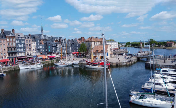 istock The main landmark of Honfleur 2155761067