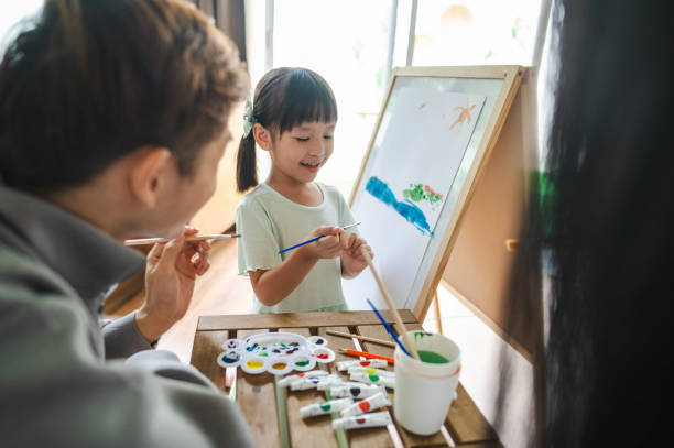 istock Family Artistry: Fostering Talent and Togetherness 2155761346