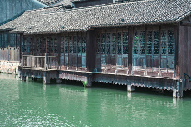 Admire the traditional Chinese buildings in the ancient town of Wuzhen. Discover the historic architecture, cultural heritage, and timeless charm of this picturesque destination.