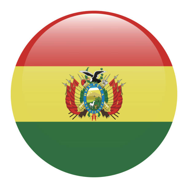 istock Flag of Bolivia. Bolivia circle flag. Flag icon. Standard color. Round flag. Computer illustration. Digital illustration. Vector illustration. 2155779532