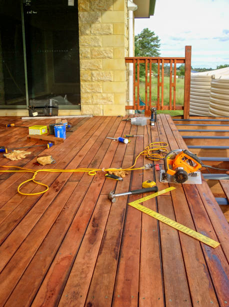 Residential house being built in rural Queensland