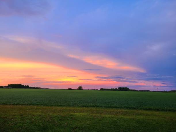 istock Beautiful evening sky after the storm passed 2155787673