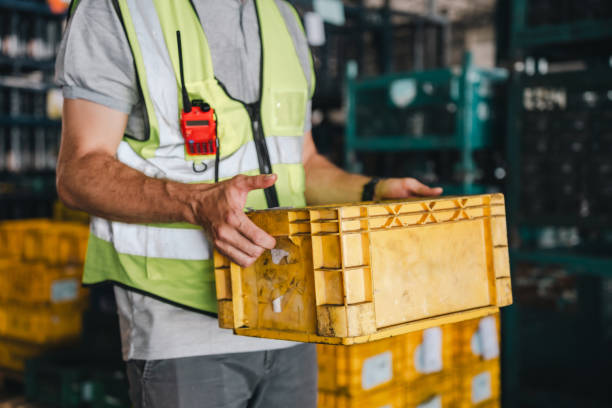 istock Efficient Logistics Management: Warehouse Stock and Inventory Expertise Ensuring Smooth Distribution, Business Success, and Timely Delivery, A Well-Organized Industry Hub for Supply Chain Excellence 2155789504