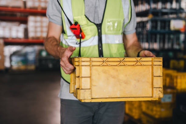 istock Efficient Logistics Management: Warehouse Stock and Inventory Expertise Ensuring Smooth Distribution, Business Success, and Timely Delivery, A Well-Organized Industry Hub for Supply Chain Excellence 2155789510