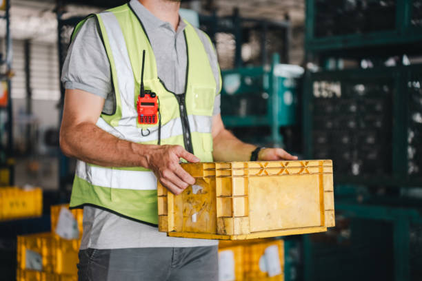 istock Efficient Logistics Management: Warehouse Stock and Inventory Expertise Ensuring Smooth Distribution, Business Success, and Timely Delivery, A Well-Organized Industry Hub for Supply Chain Excellence 2155789519