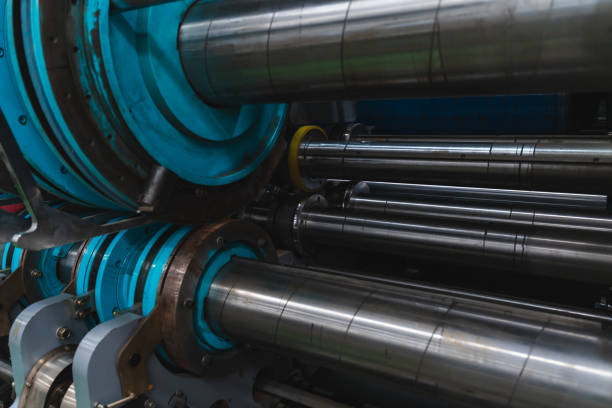 istock Industrial Excellence: Engineers and Technicians Ensure Safety and Efficiency in Factory Work, Utilizing Advanced Technology and Heavy Equipment for Precise Manufacturing and Maintenance Operations 2155789527