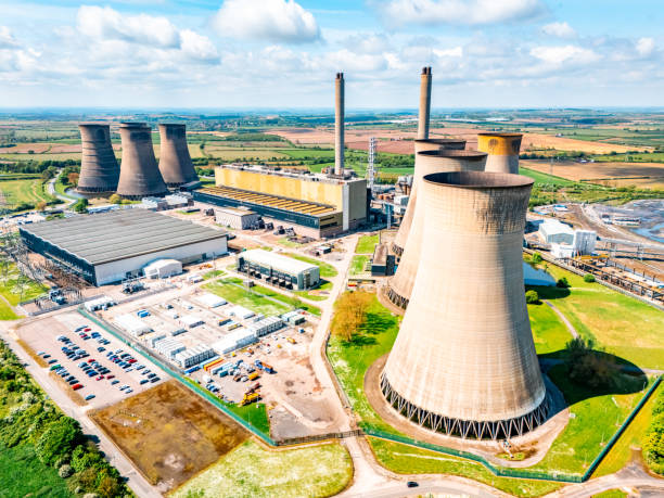 istock Drone view of abandoned coal-fired power station at West burton, UK 2155795054