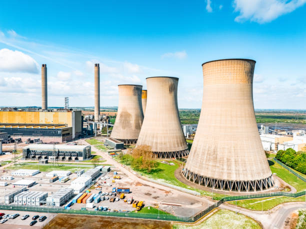 istock Drone view of abandoned coal-fired power station at West burton, UK 2155795065