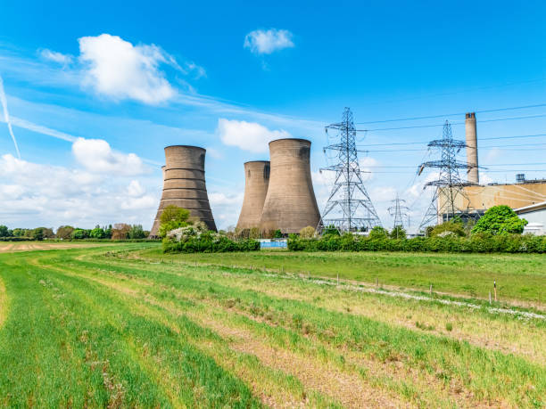 istock Drone view of abandoned coal-fired power station at West burton, UK 2155795073