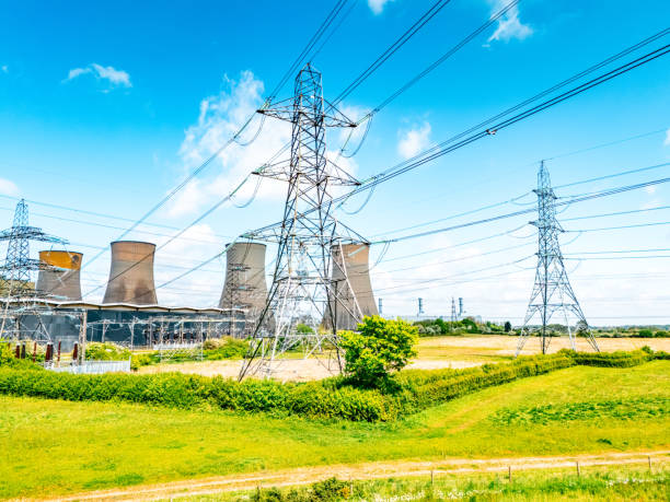 istock Drone view of abandoned coal-fired power station at West burton, UK 2155795075